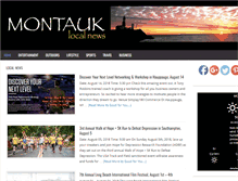 Tablet Screenshot of montauklocalnews.com
